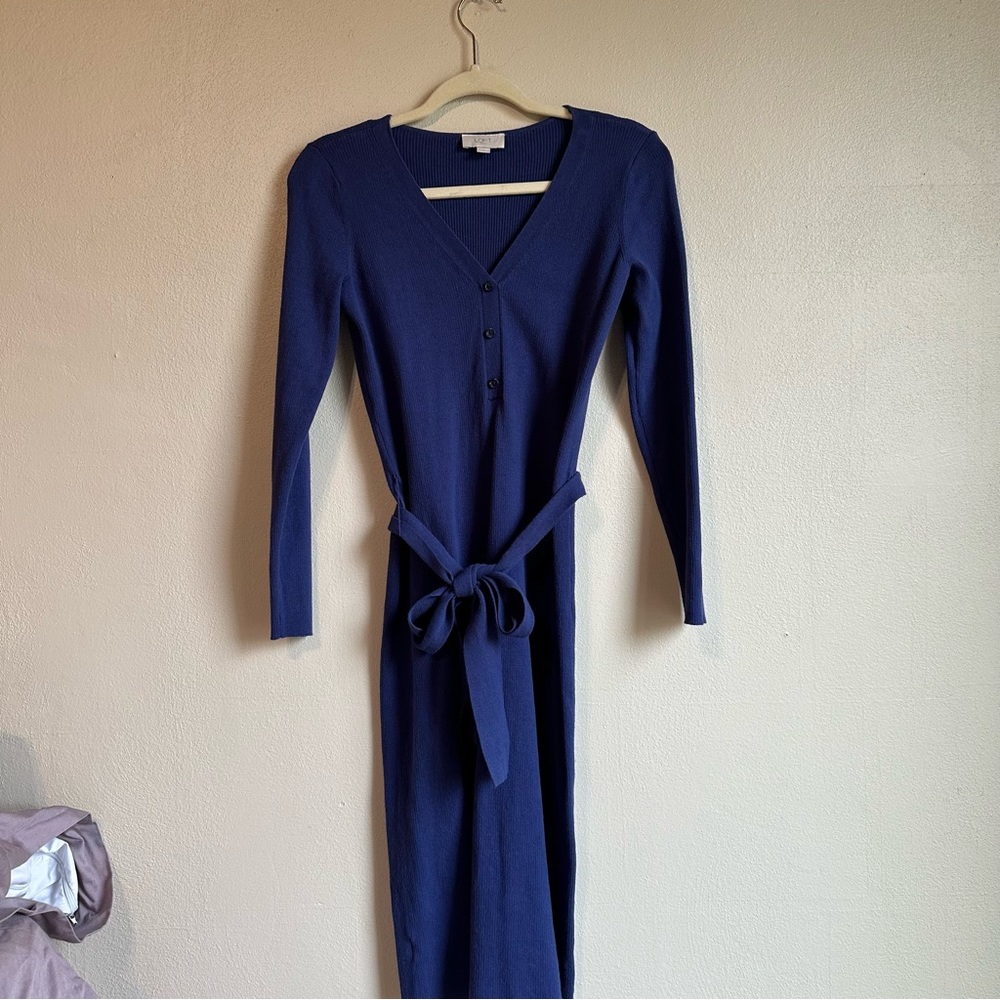 Loft purple dress